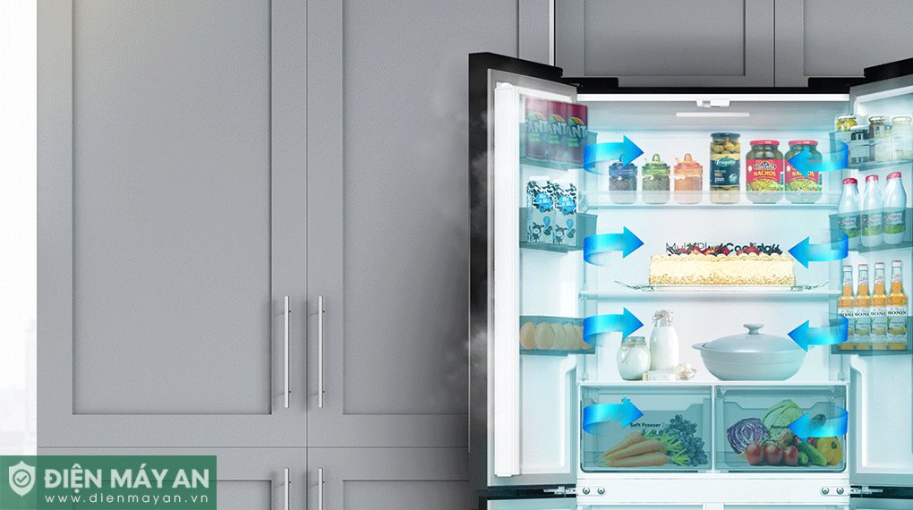 Tủ Lạnh Casper Inverter ProFresh 430 Lít Multi Door RM-D430GBS - công nghệ làm lạnh